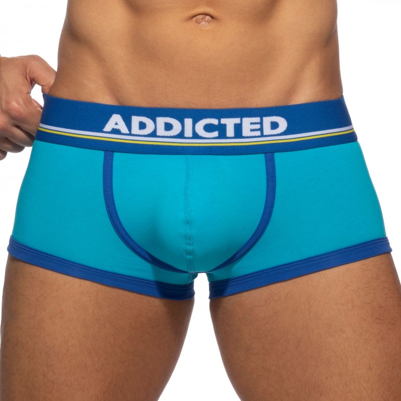 Addicted Shorty Basic Colors Coton Bleu Turquoise