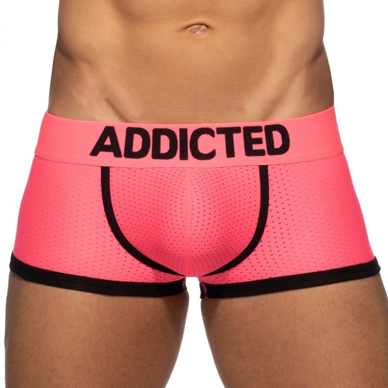 Addicted Shorty Basic Colors Mesh Rose Fluo