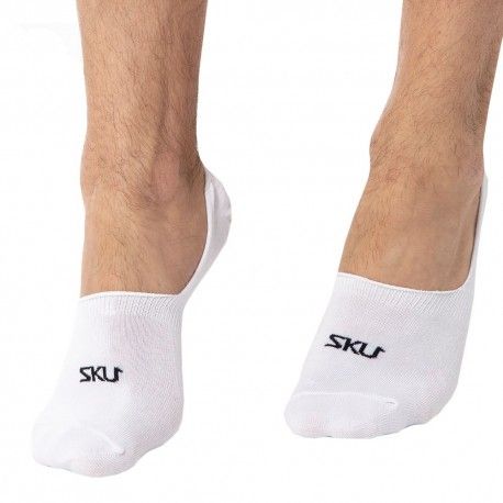 SKU Lot de 3 Paires de Chaussettes Invisibles Blanches