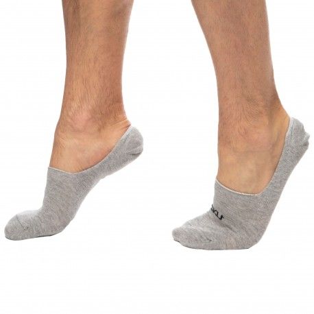 SKU Lot de 3 Paires de Chaussettes Invisibles Grises