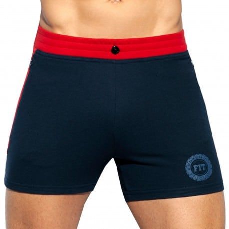 ES Collection Short Sport Piqué FIT Bleu Marine