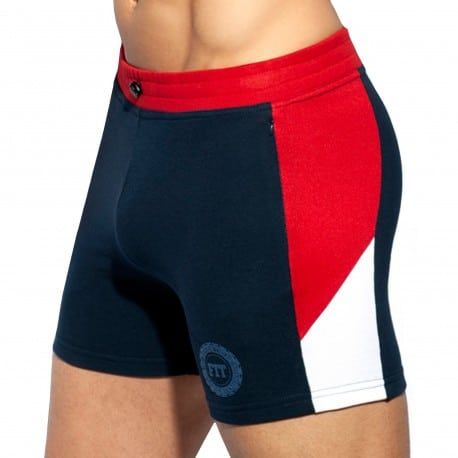 ES Collection Short Sport Piqué FIT Bleu Marine