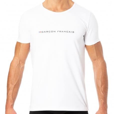 Garçon Français Logo T-Shirt - White
