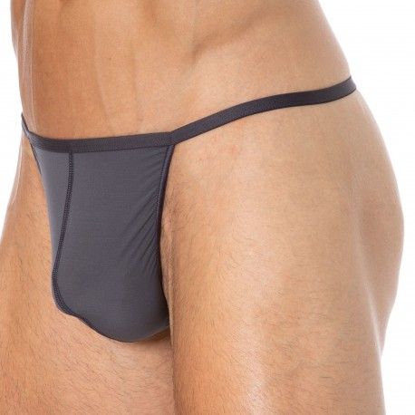 HOM String Temptation Plume Gris Anthracite