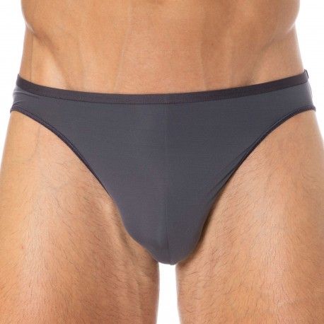 HOM Slip Temptation Plume Gris Anthracite