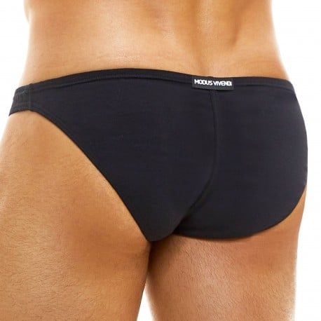 Modus Vivendi Slip Low Cut Back T Noir