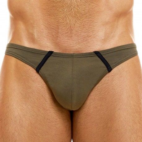 Modus Vivendi Slip Low Cut Back T Kaki