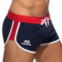 Addicted Mix Microfiber Shorts - Navy
