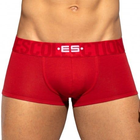 ES Collection Boxer Court Coton 7 Days 3.0 Rouge