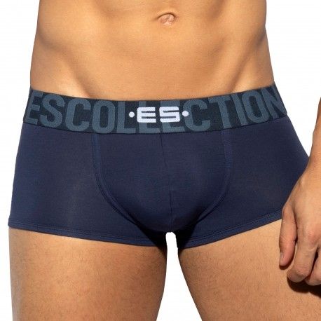 ES Collection Boxer Court Coton 7 Days 3.0 Bleu Marine