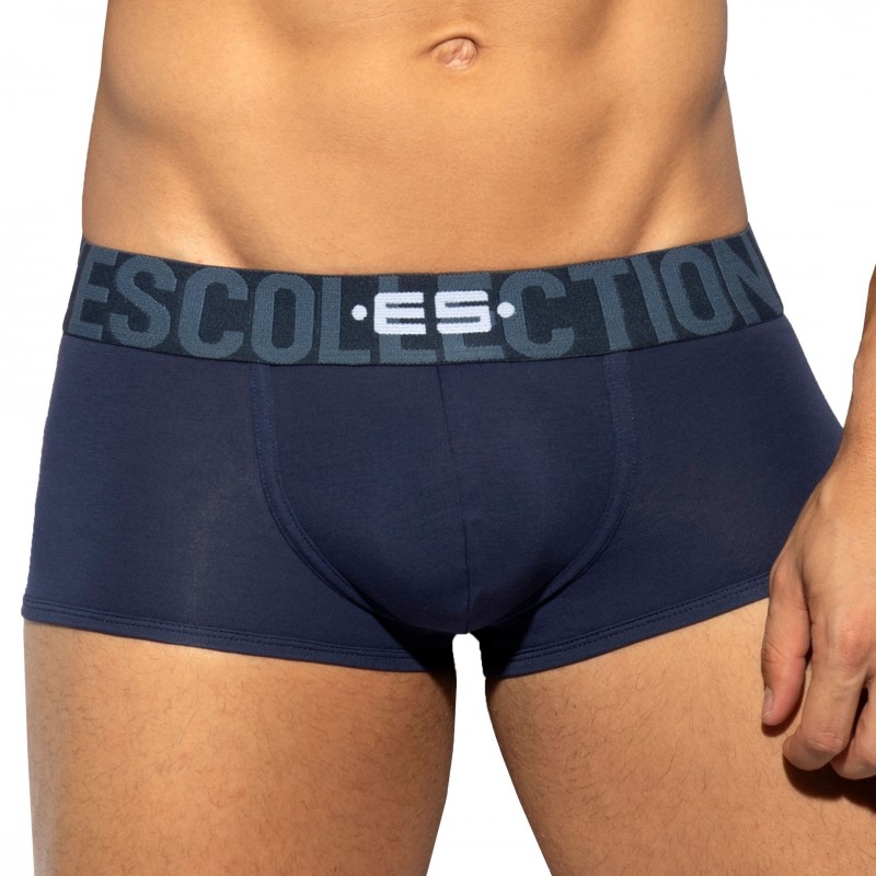 ES Collection Boxer Court Coton 7 Days 3.0 Bleu Marine