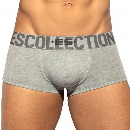 ES Collection Boxer Court Coton 7 Days 3.0 Gris Chiné