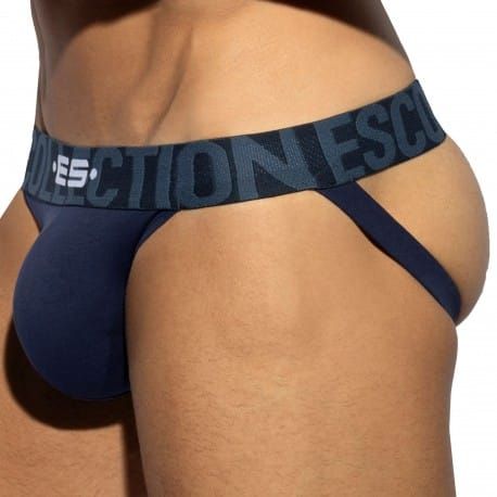 ES Collection Jock Strap Coton 7 Days 3.0 Bleu Marine