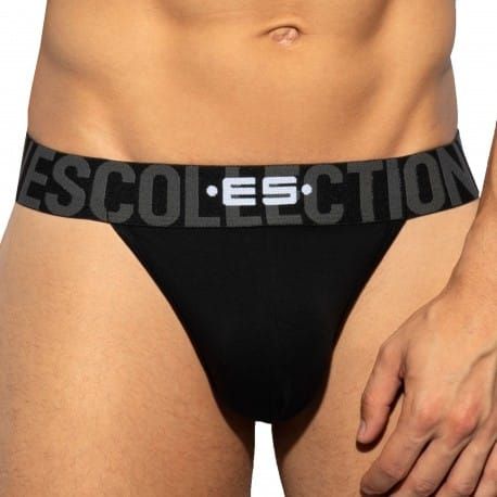 ES Collection 7 Days Cotton Thong 3.0 - Black