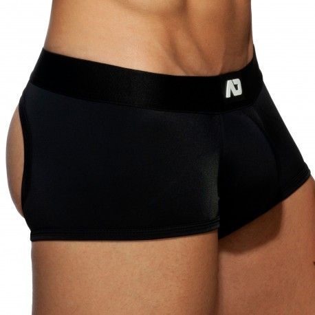 AD Fetish Bottomless Fetish Trunks - Black