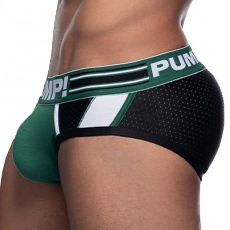 Pump! Slip Sportboy Boost Vert - Noir