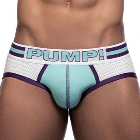 Pump! Jock Strap Sportboy Activate Bleu Turquoise - Blanc