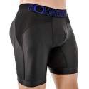 Rounderbum Boxer Long Workout Padded Noir