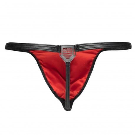 Modus Vivendi String Leather Simili-Cuir Noir