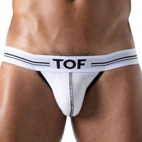 TOF Paris French Cotton Jock - White
