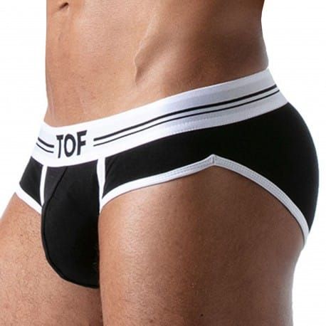 TOF Paris Slip French Coton Noir