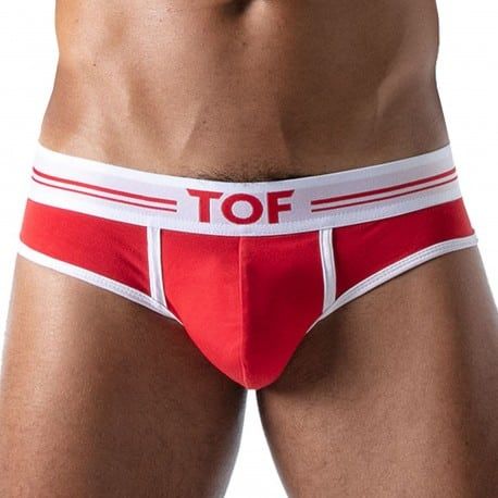TOF Paris Slip French Coton Rouge