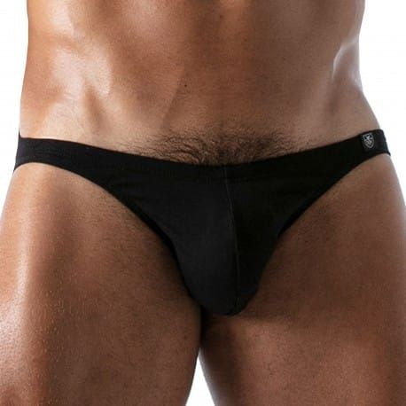 TOF Paris Slip Bikini French Coton Noir