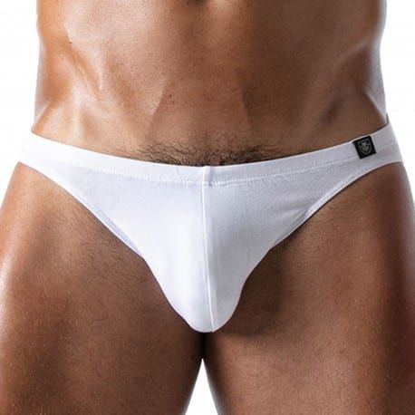 TOF Paris Slip Bikini French Coton Blanc