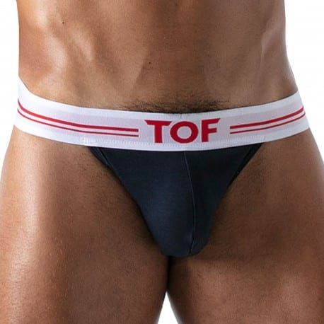 TOF Paris String French Coton Bleu Marine
