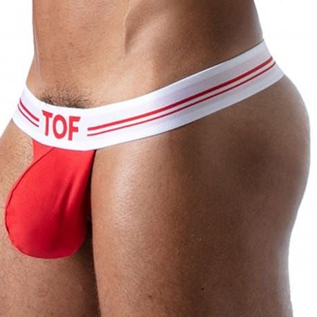 TOF Paris String Sans Ficelle French Coton Rouge
