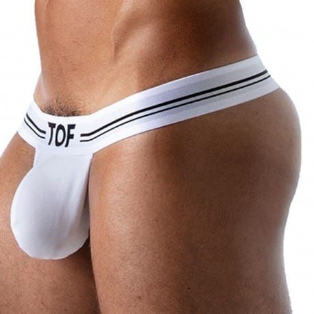 TOF Paris String Sans Ficelle French Coton Blanc