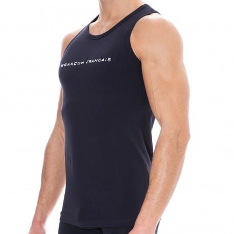 Garçon Français Logo Tank Top - Navy