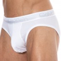 Calvin Klein Lot de 3 Slips Modern Structure Noir - Gris - Blanc