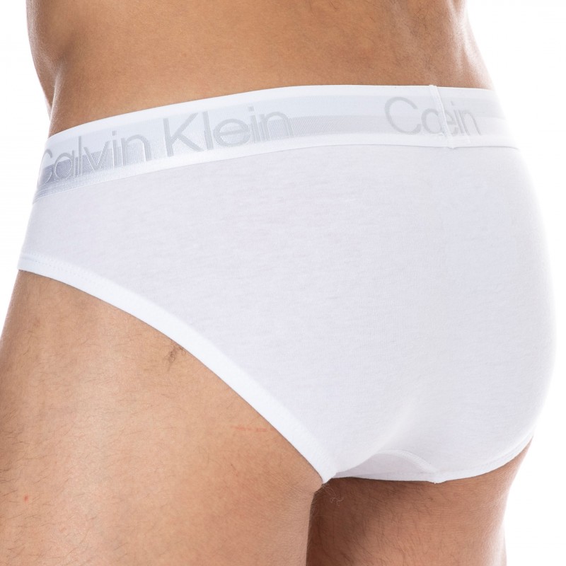 Calvin Klein Lot de 3 Slips Modern Structure Noir - Gris - Blanc