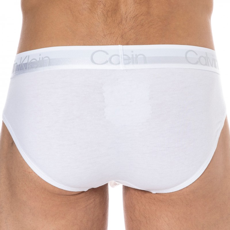 Calvin Klein Lot de 3 Slips Modern Structure Noir - Gris - Blanc