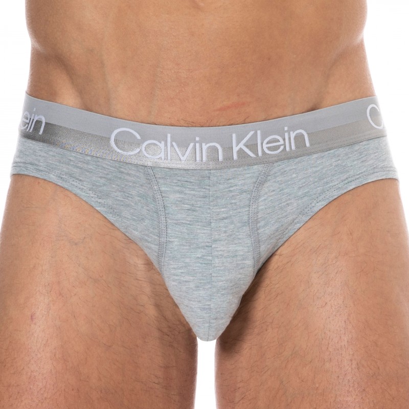 Calvin Klein 3-Pack Modern Structure Briefs - Black - Grey -White
