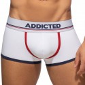 Addicted Lot de 3 Shortys Tommy Coton Bleu Marine - Blanc - Rouge