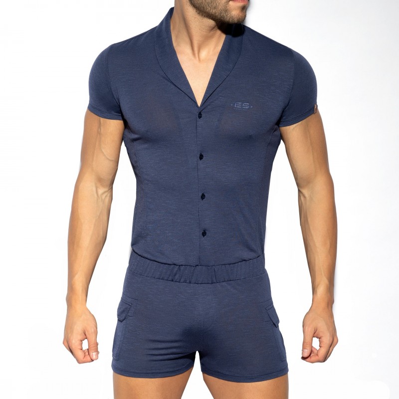ES Collection Body Manches Courtes Bleu Marine