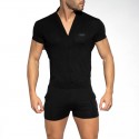ES Collection Body Manches Courtes Noir