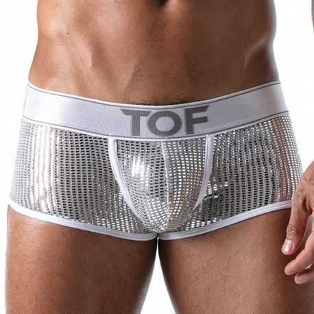 TOF Paris Boxer Court Star Argent