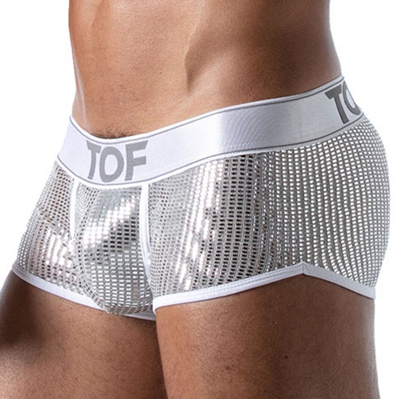 TOF Paris Boxer Court Star Argent