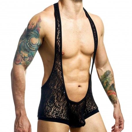 Joe Snyder Body Bulge Dentelle Noir