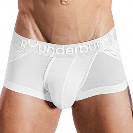 Rounderbum Boxer Anatomic Coton Blanc