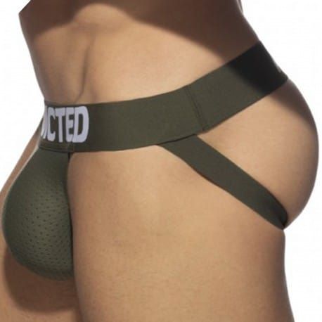Addicted Jock Strap Push Up Mesh Kaki