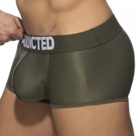 Addicted Boxer Court Push Up Mesh Kaki