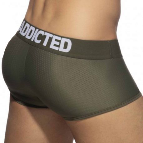 Addicted Push Up Mesh Trunks - Khaki