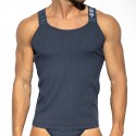 ES Collection Débardeur Recycled Rib Bleu Marine