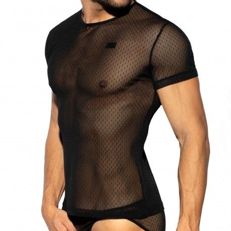 ES Collection T-Shirt Plumetti Noir