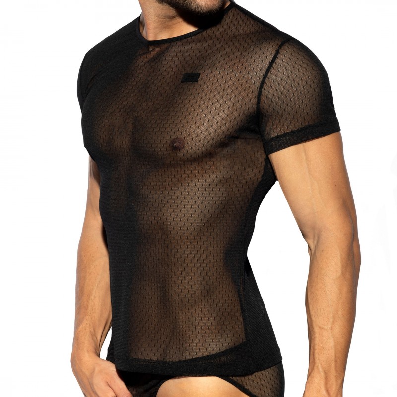 ES Collection T-Shirt Plumetti Noir