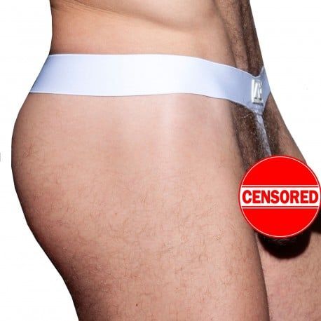 AD Fetish Ceinture Cockring Blanche